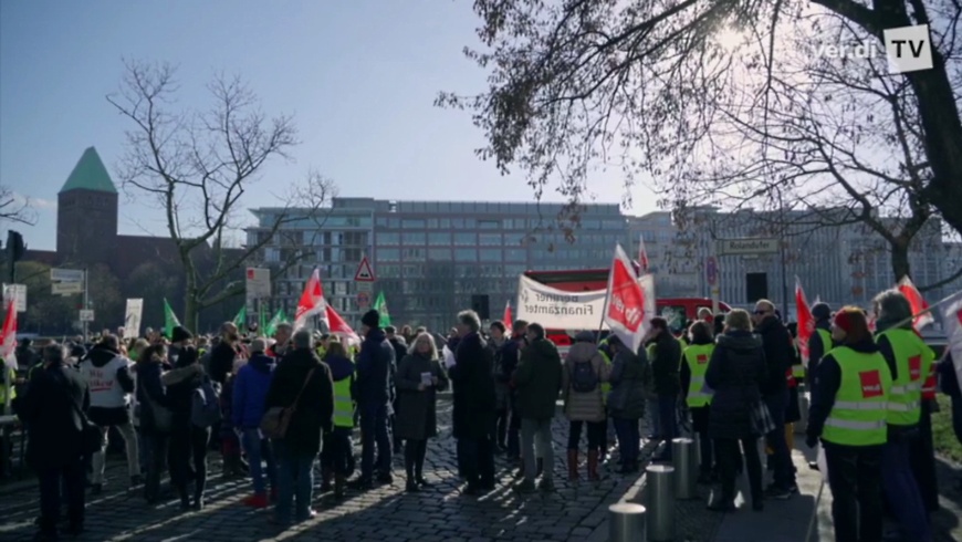 Warnstreik Verdi