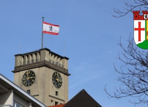 Rathaus Schöneberg im Bezirk Tempelhof