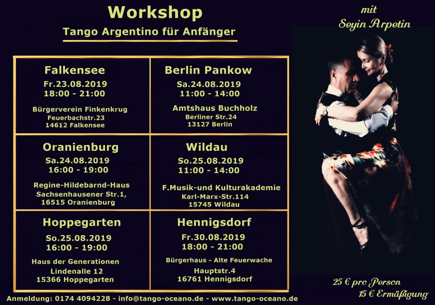 Workshop Tango Argentino