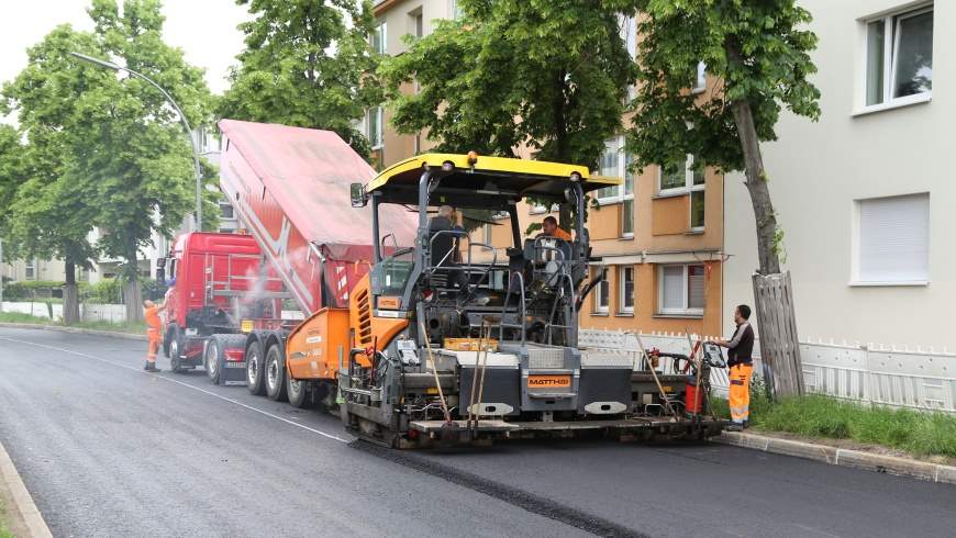 Asphaltdecken-Erneuerung