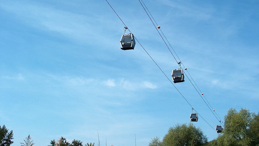 Seilbahn in Marzahn