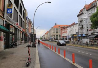 Radstreifen Tempelhofer Damm