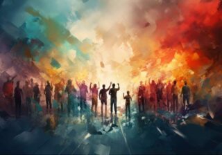 Offene Gesellschaft vielfältig, bunt, divers und interkulturell