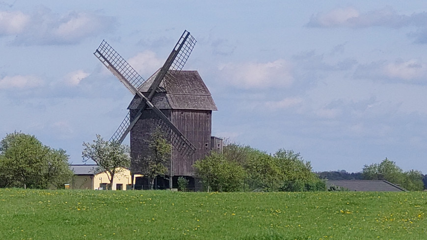 Bockwindmühle Vehlefanz mit Mühlenmuseum 
