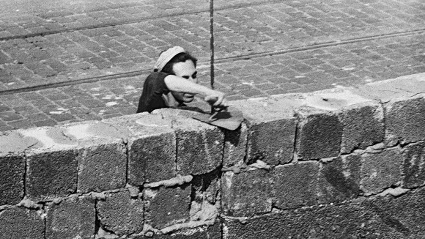 Mauerbau am 13. August 1961