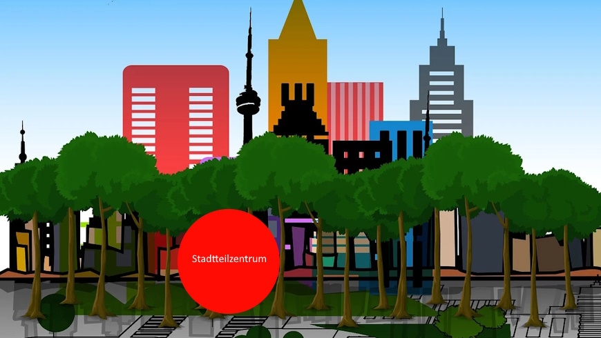 Stadtteilzentrum mit Touchpoint