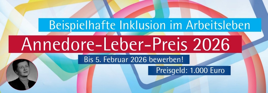 Annedore-Leber-Preis 2026 des ALBBW