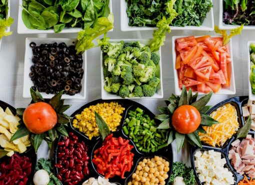 Vegetarisches Bufett