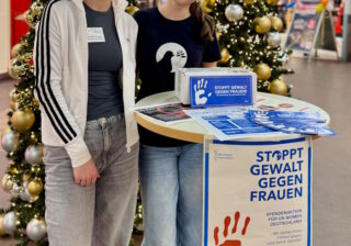 „Stoppt Gewalt gegen Frauen“