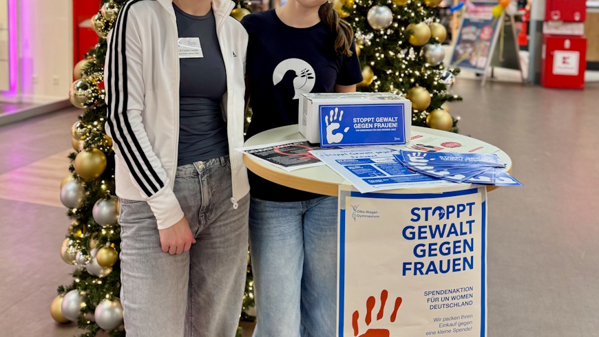 „Stoppt Gewalt gegen Frauen“