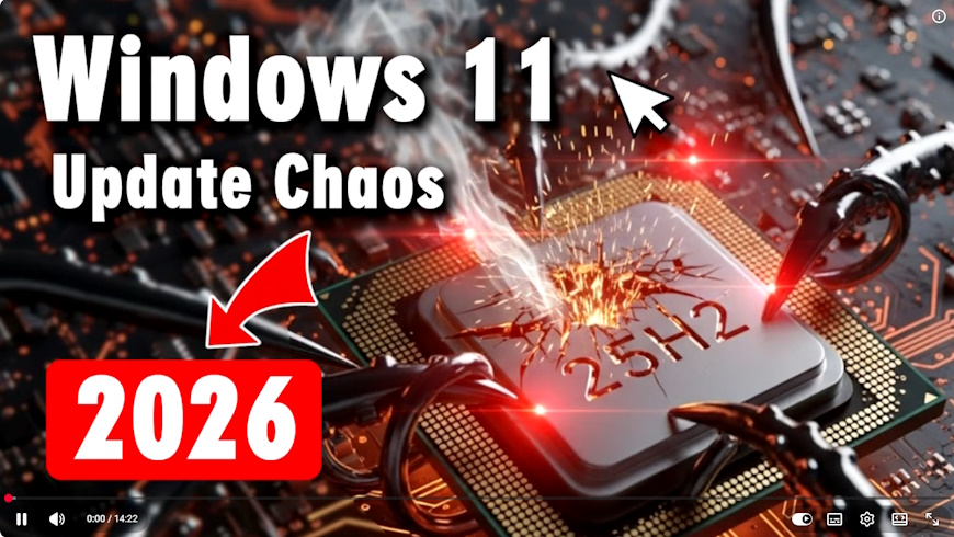 Windows 11 Update Chaos 2026 -