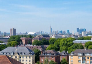 Skyline der Mieterstadt Berlin