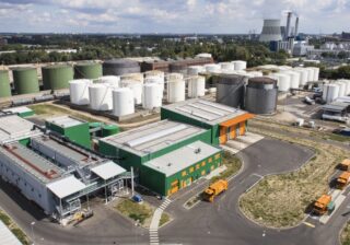 Biogasanlage West der BSR