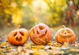 Halloween-Kürbisse